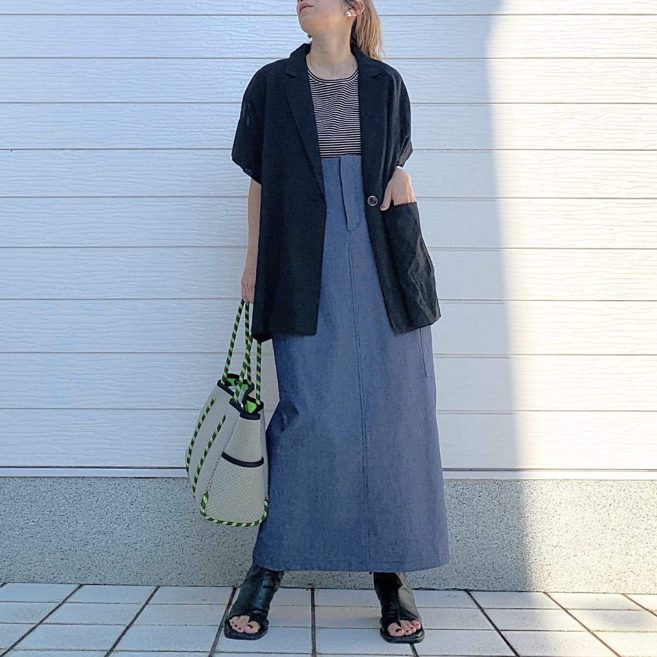 ハイツイストシアージャケット イエローベージュ Free