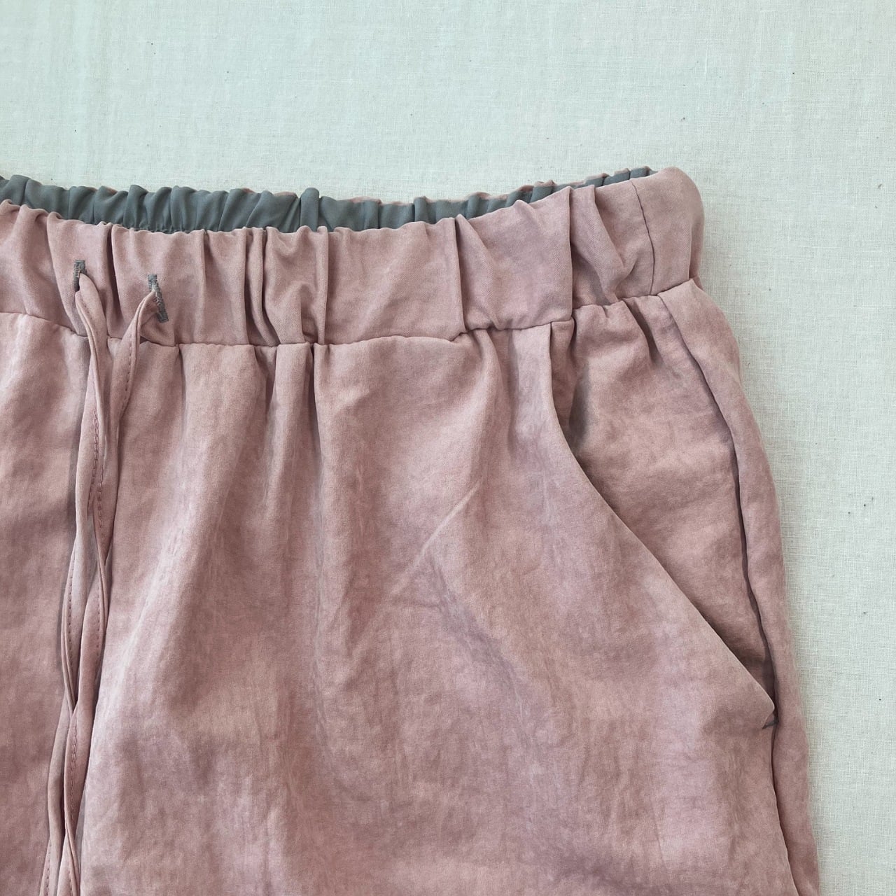 【セットアップ対応アイテム】ピーチタッチジョガーパンツ カーキ Free