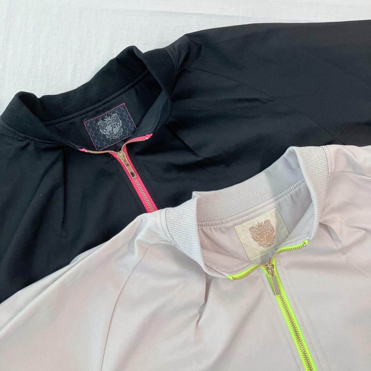 バックテープラインブルゾン アイボリー Free