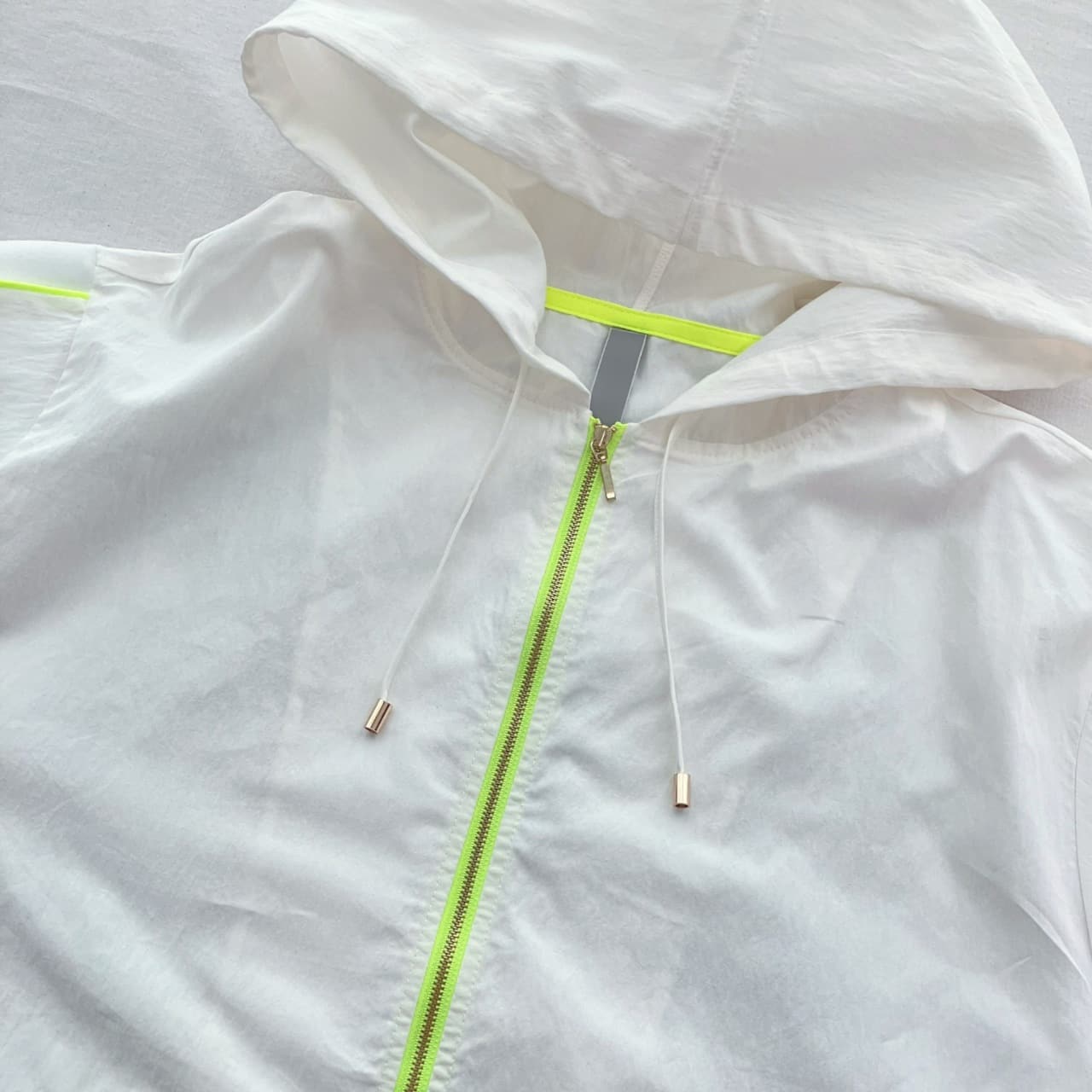 ドッキングバルーンパーカー ホワイト Free