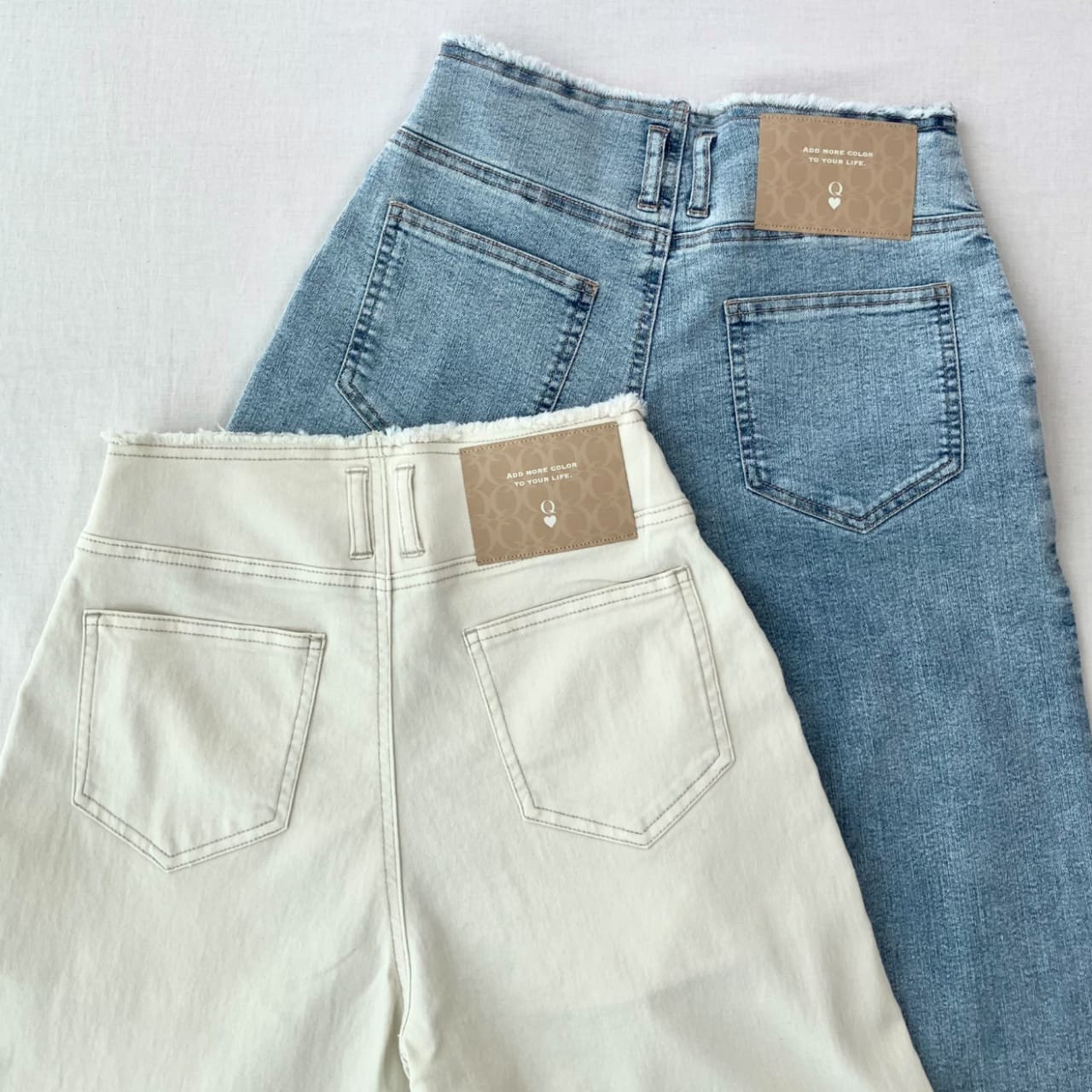 ストレッチデニムパンツ インディゴ Free