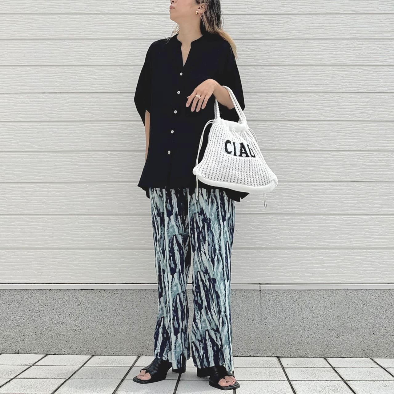 ウォッシャブルスキッパーシャツ レッド Free