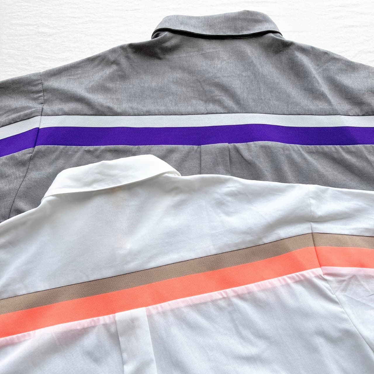 ヨークリブドッキングシャツ ホワイト Free