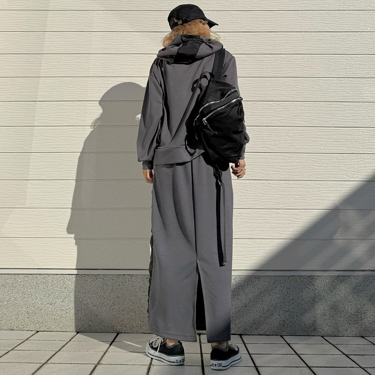 ソフトダンボールドッキングパーカー ブラック Free