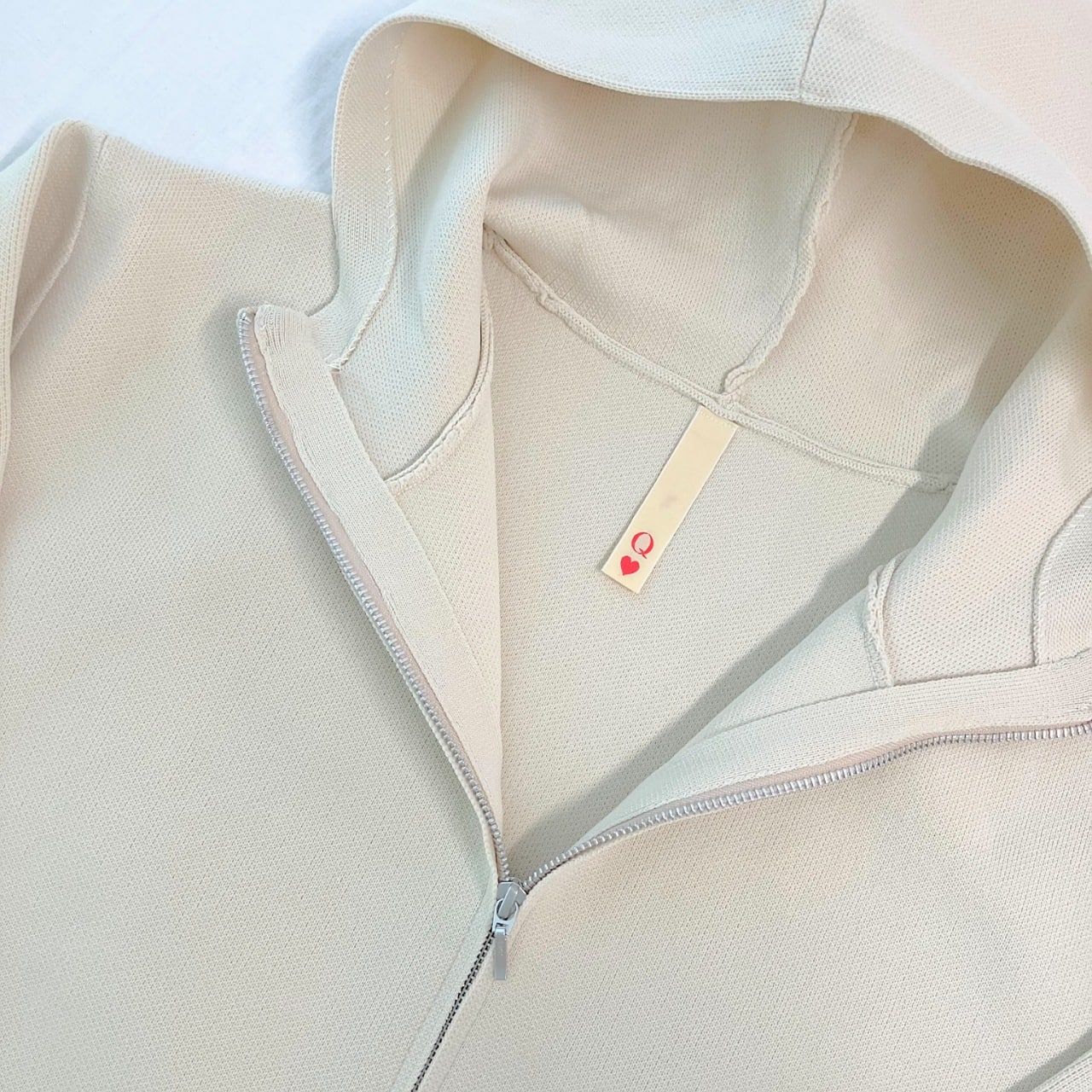 スポンディッシュパーカー アイボリー Free