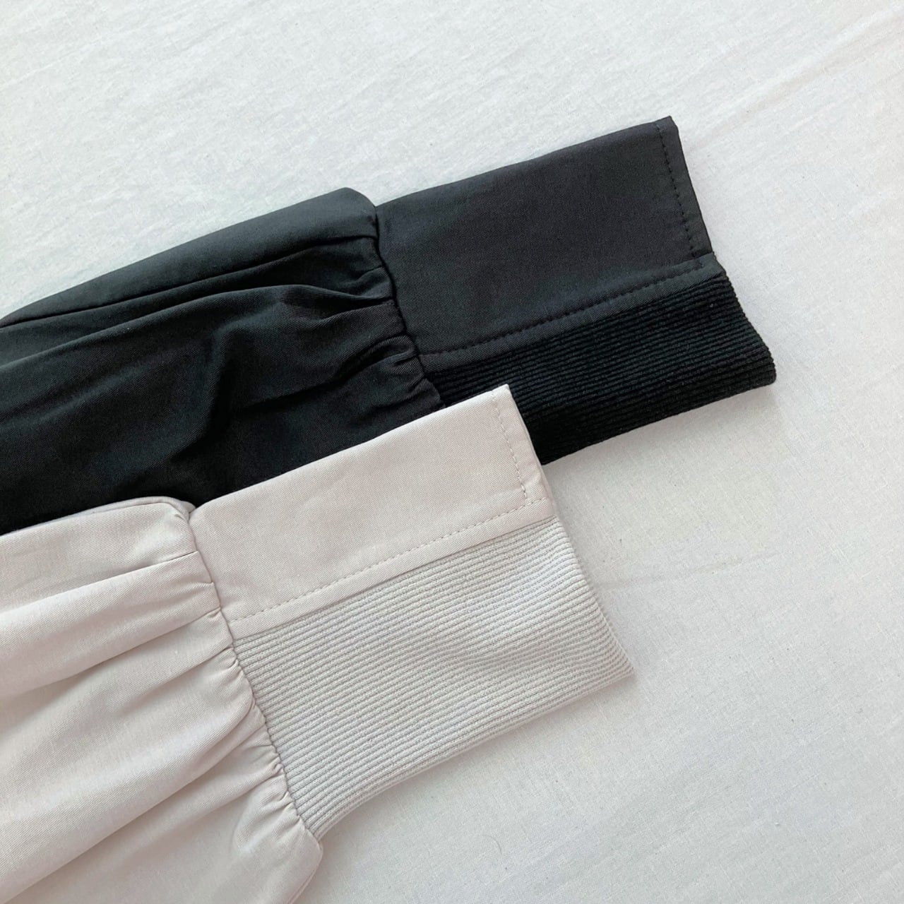 バックテープラインブルゾン アイボリー Free