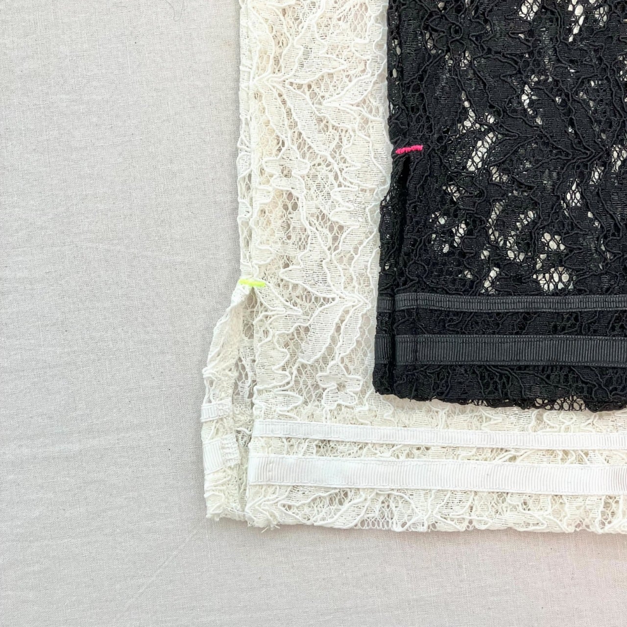 レースブルゾン ホワイト Free