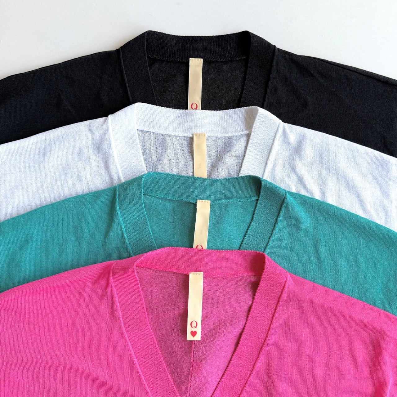 接触冷感BOXカーデ グリーン Free