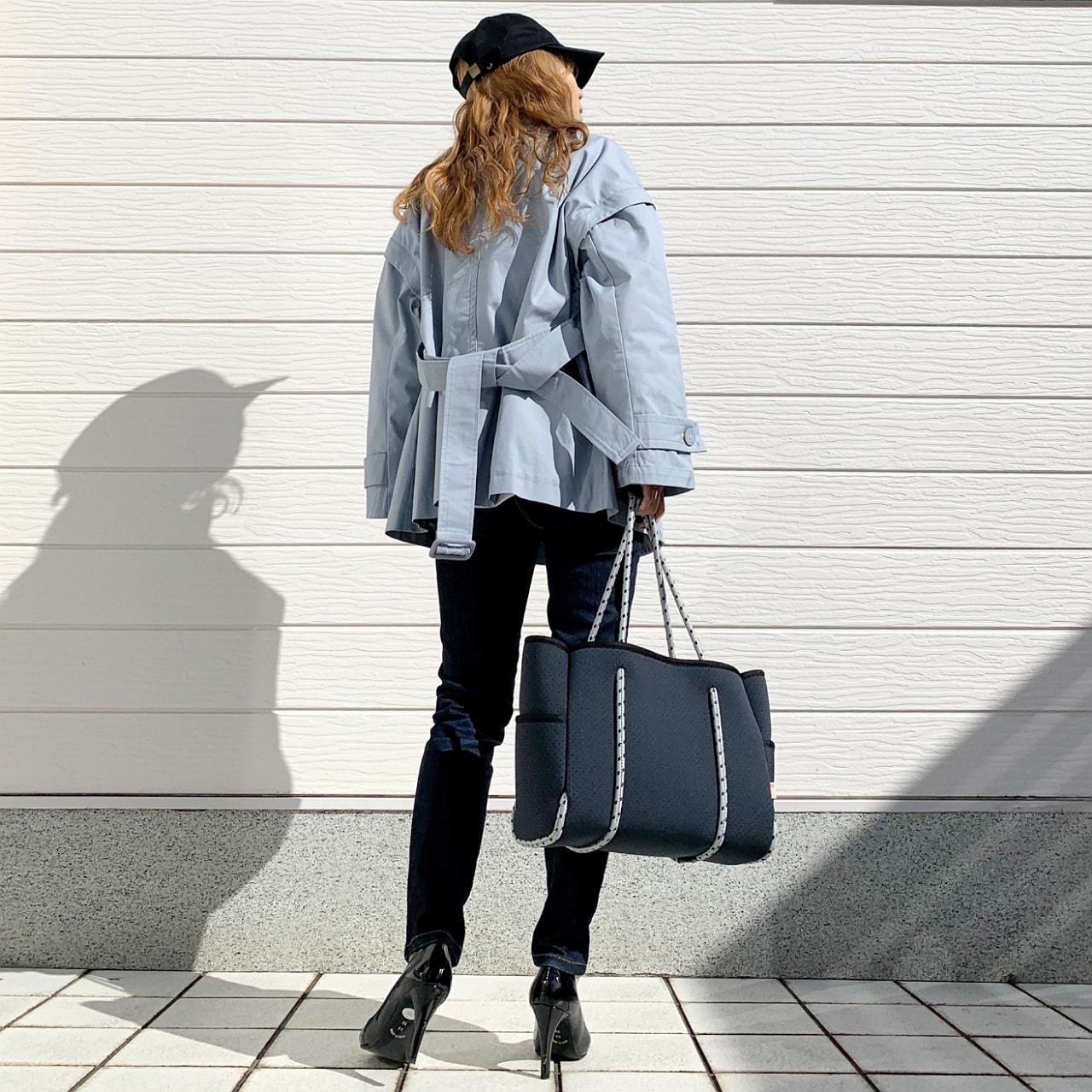 2wayショートトレンチ ベージュ Free