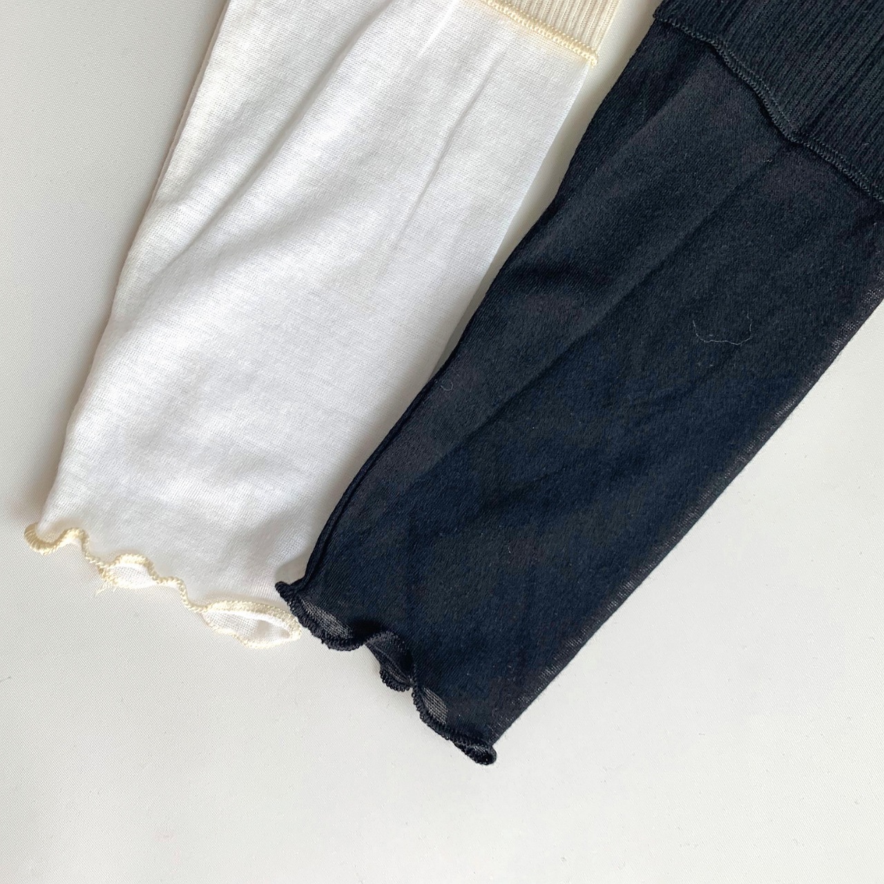 ブロック切り替えトップス アイボリー Free