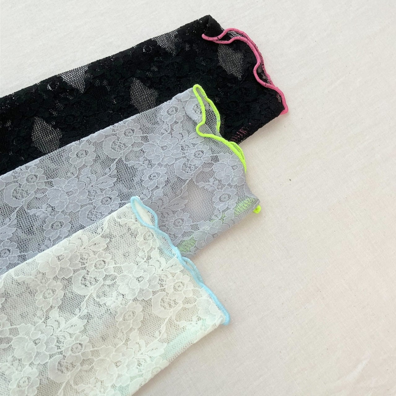 レーシーライントップス ホワイト Free