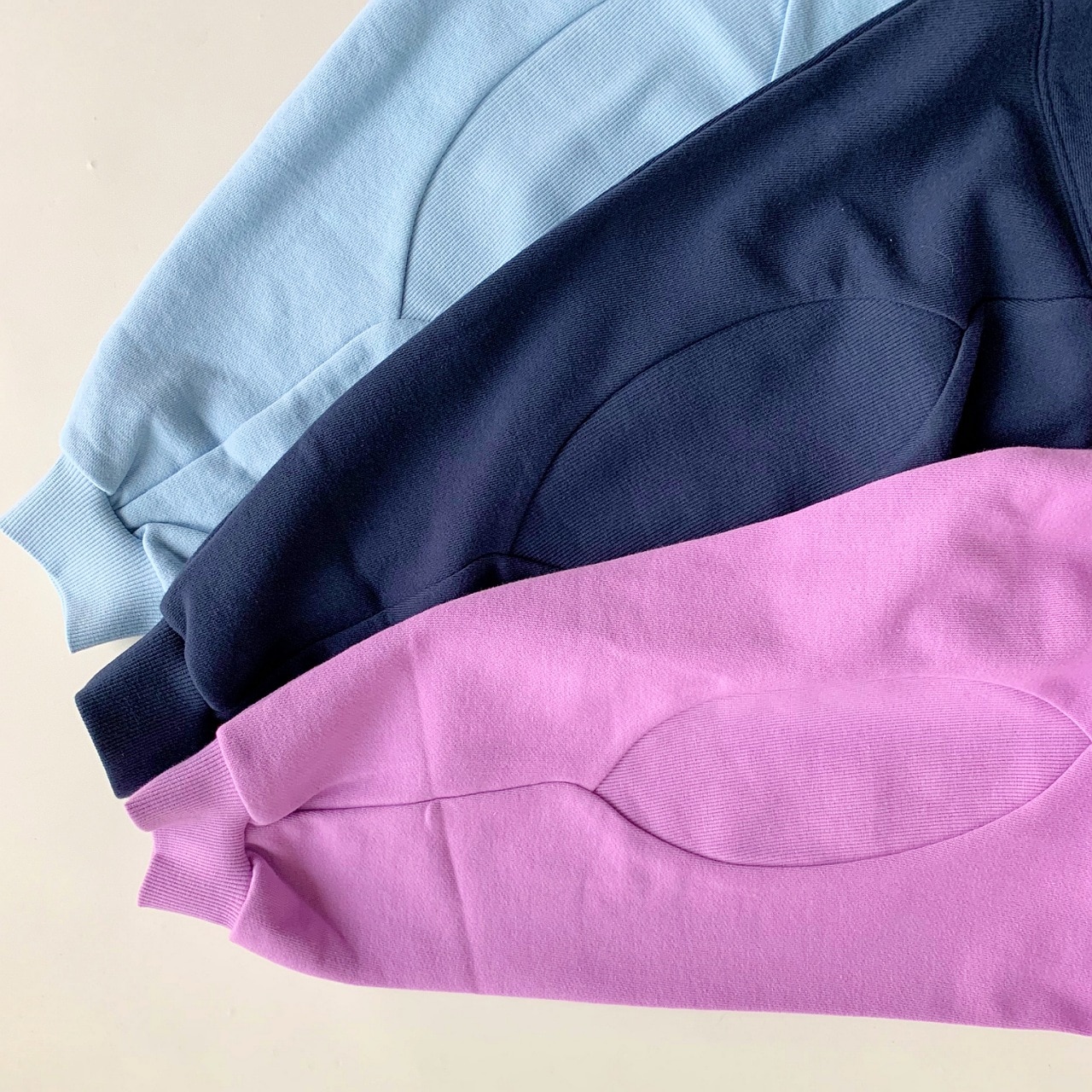 裏毛09プリントトレーナー ラベンダー Free