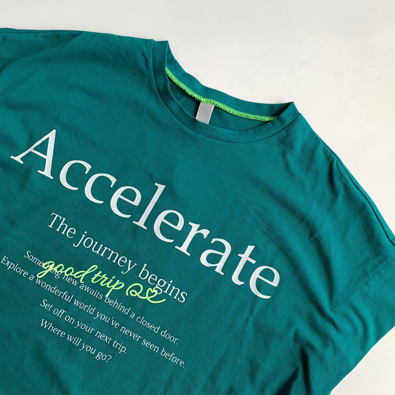 good trip リラックスT グリーン Free