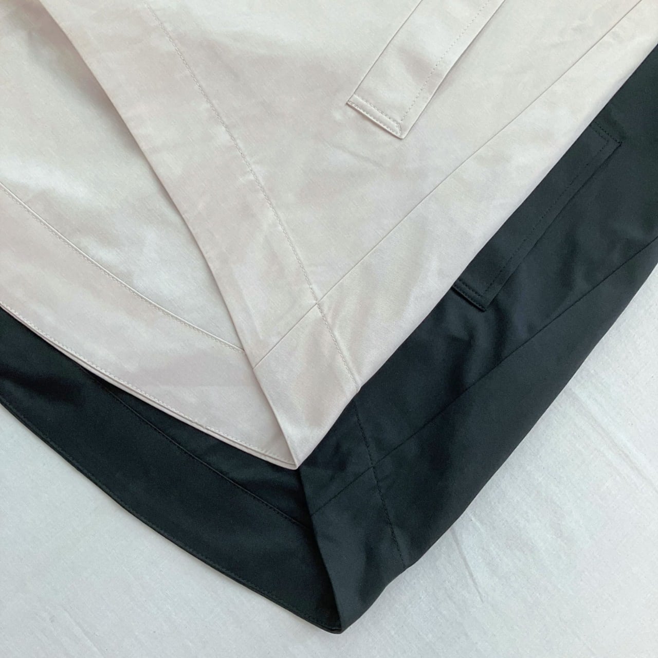 バックテープラインブルゾン アイボリー Free