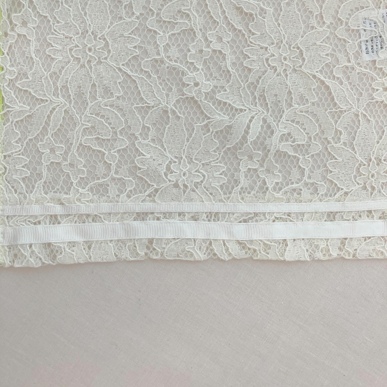 レースブルゾン ホワイト Free