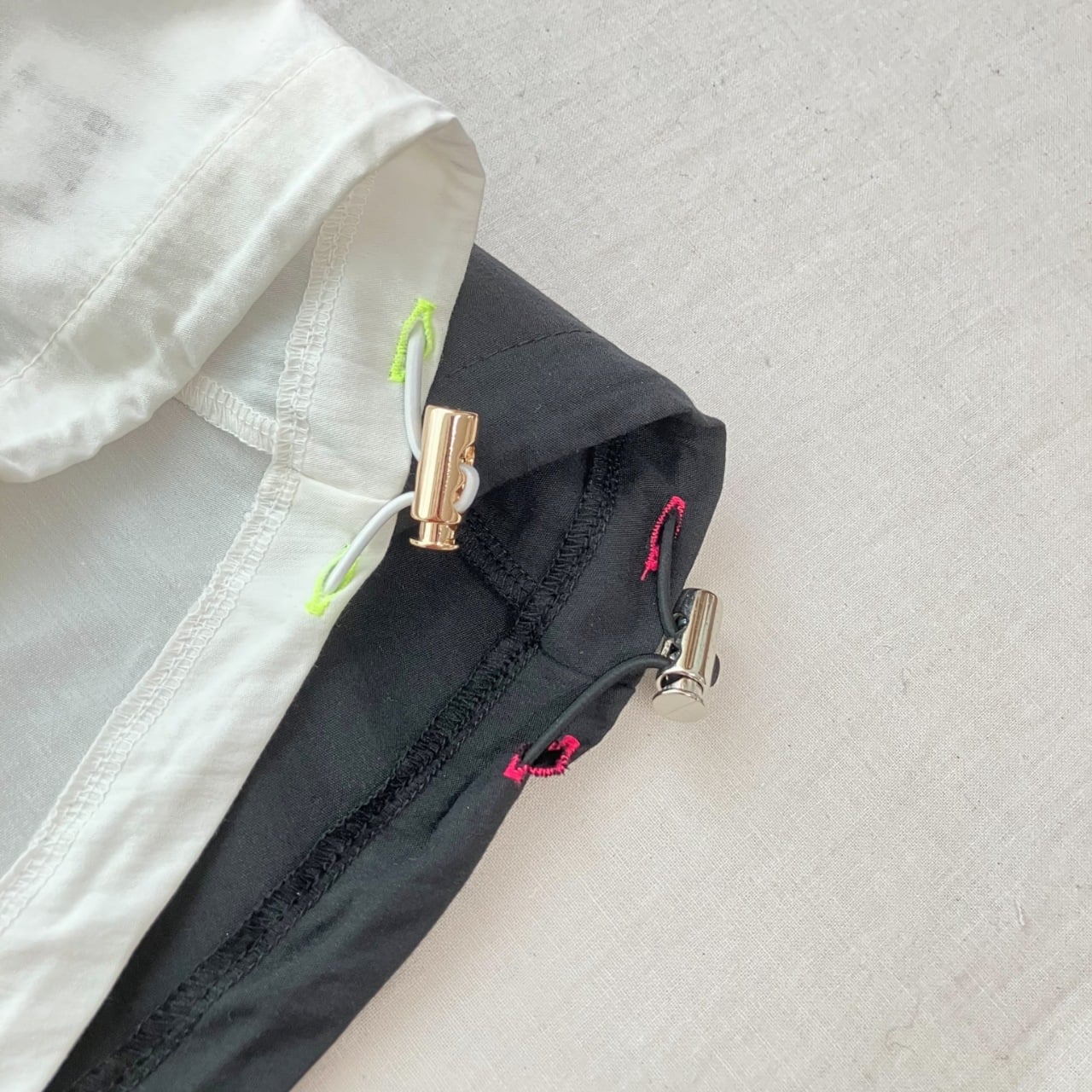 ドッキングバルーンパーカー ホワイト Free