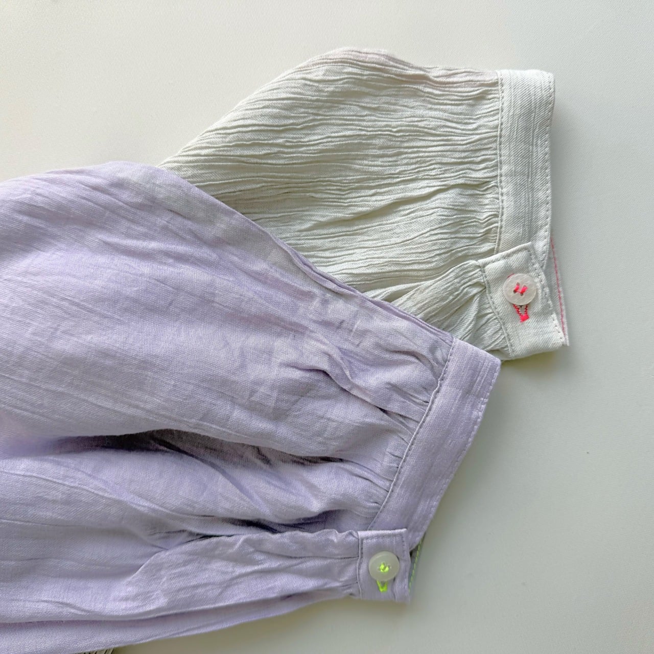 ガウンギャザーワンピース ラベンダー Free