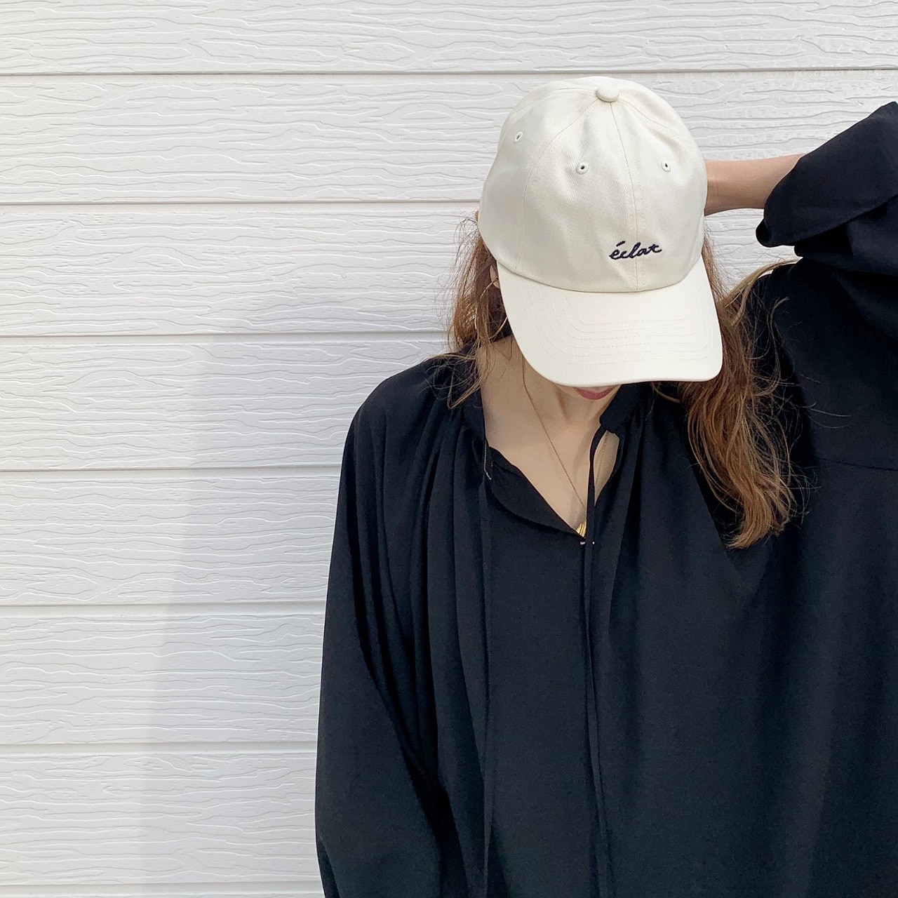 eclatキャップ アイボリー Free