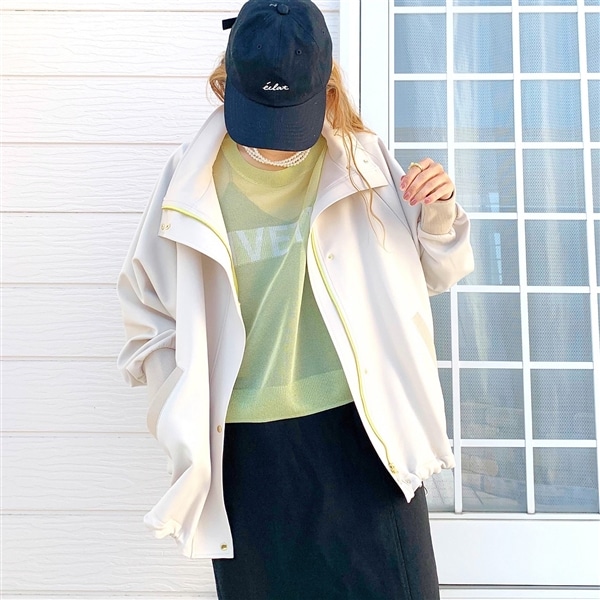 ライトダンボールドルマンブルゾン アイボリー Free