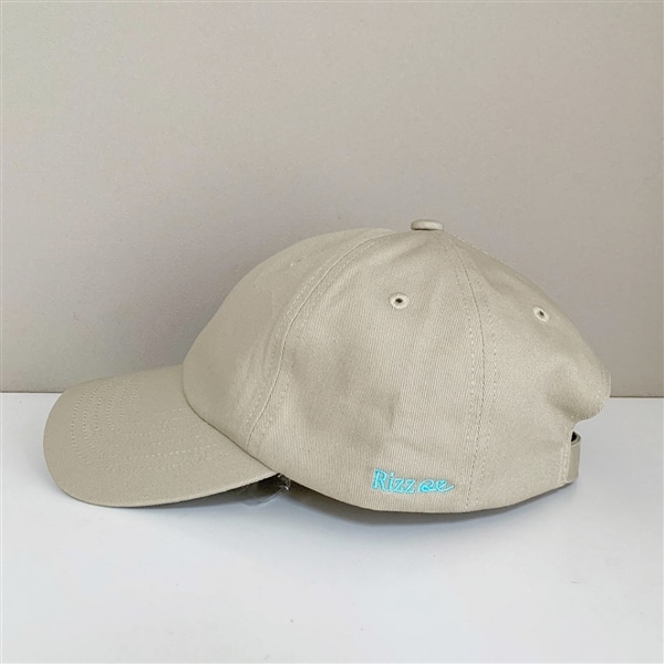 Rizz Q刺繍CAP ベージュ Free