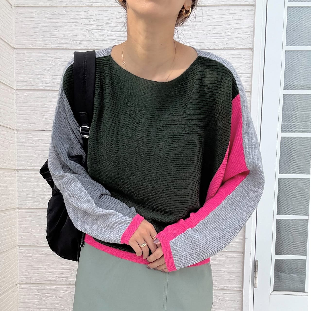 ♡ティファニー♡さま専用B.CSTOCKTRICOMER/別注 配色カーディガン ニット/セーター｜トップス｜レディスファッション｜ONLINE PARCO