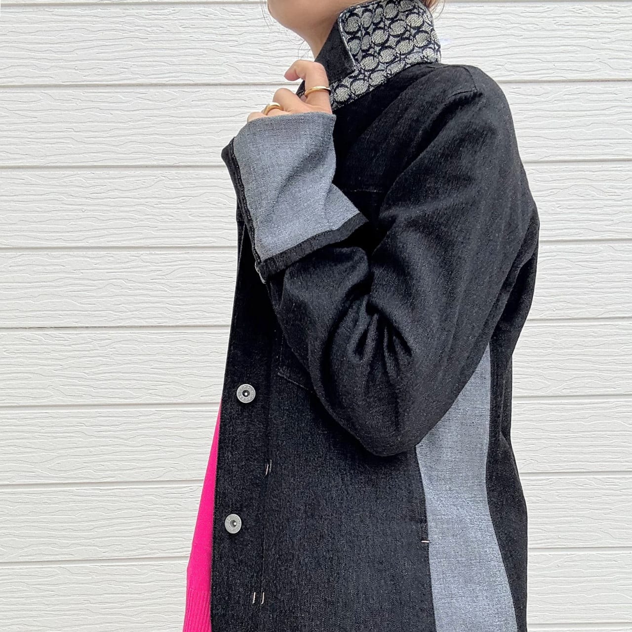 ブラックデニム