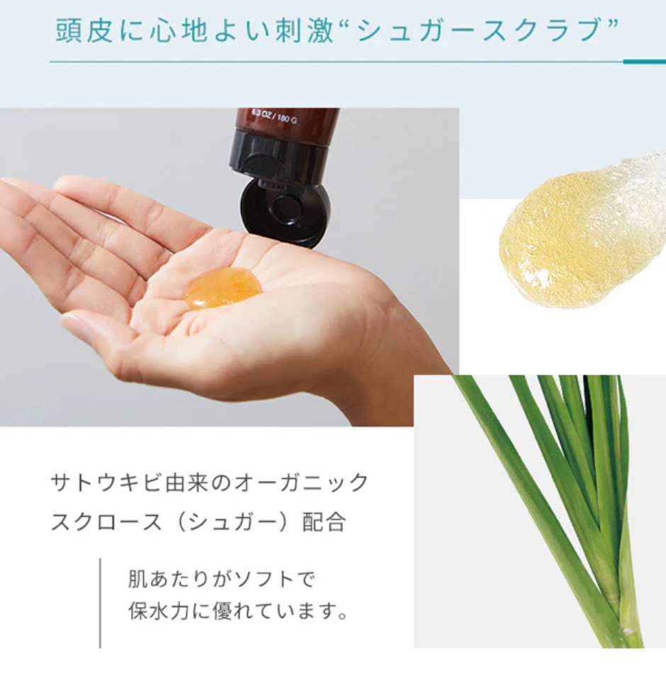 S&TスキャルプEスクラブ（シュガーケーン＆ティーツリー）