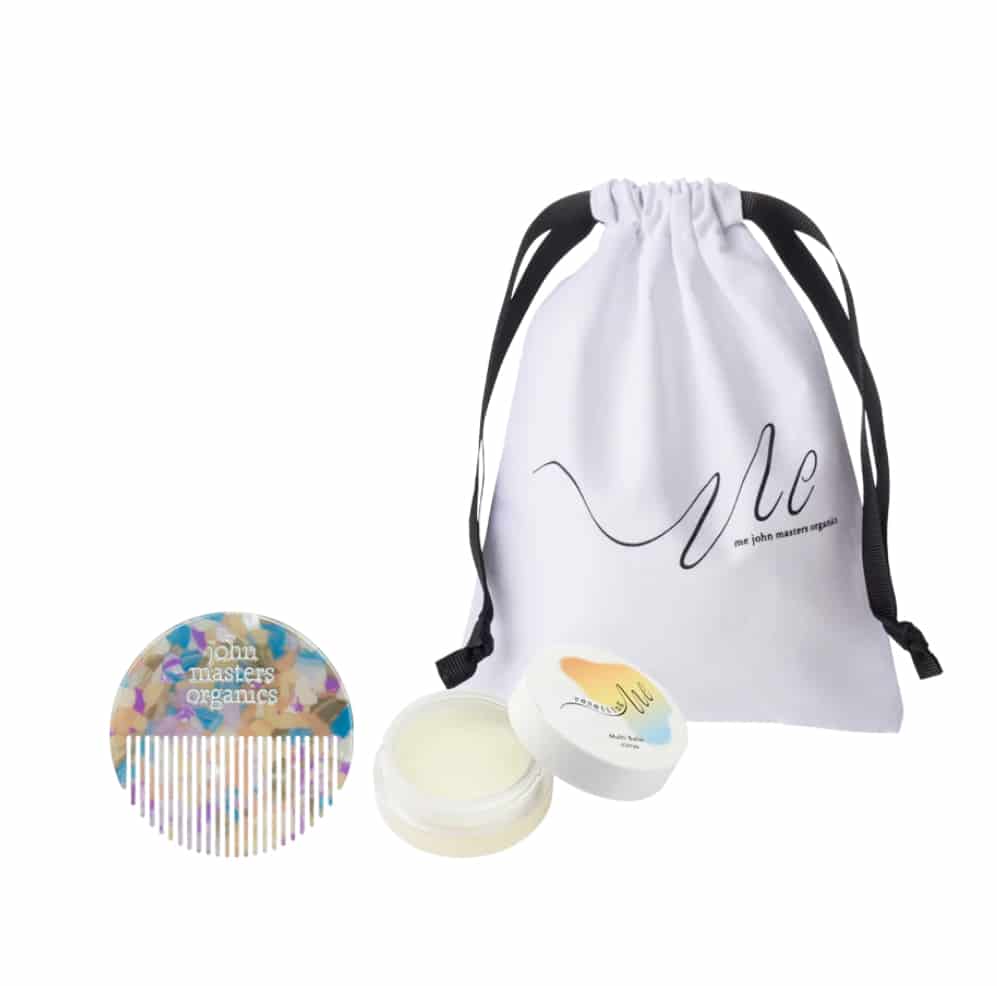 hair comb and balm set gift（bloom&シトラスバーム)