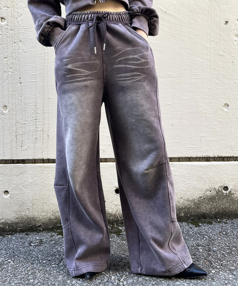 フロストバイオ加工パンツ ネイビー F