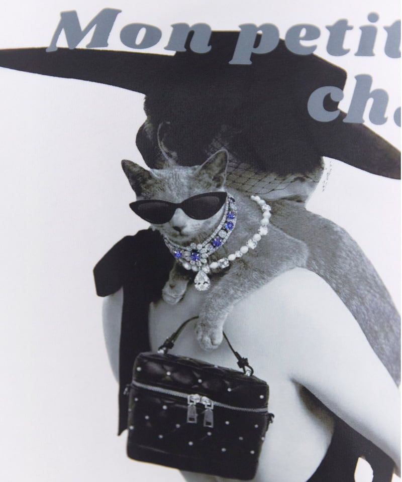 Elegance Cat Angie BIG T オフホワイト F