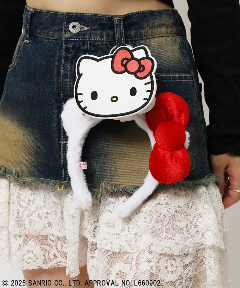 【Sanrio characters/サンリオキャラクターズ】マルチポーチハローキティ ホワイト F