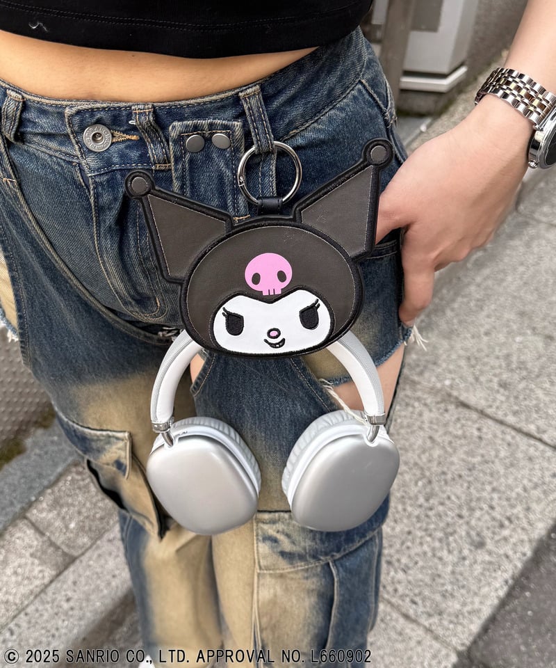 【Sanrio characters/サンリオキャラクターズ】マルチポーチ クロミ ブラック F