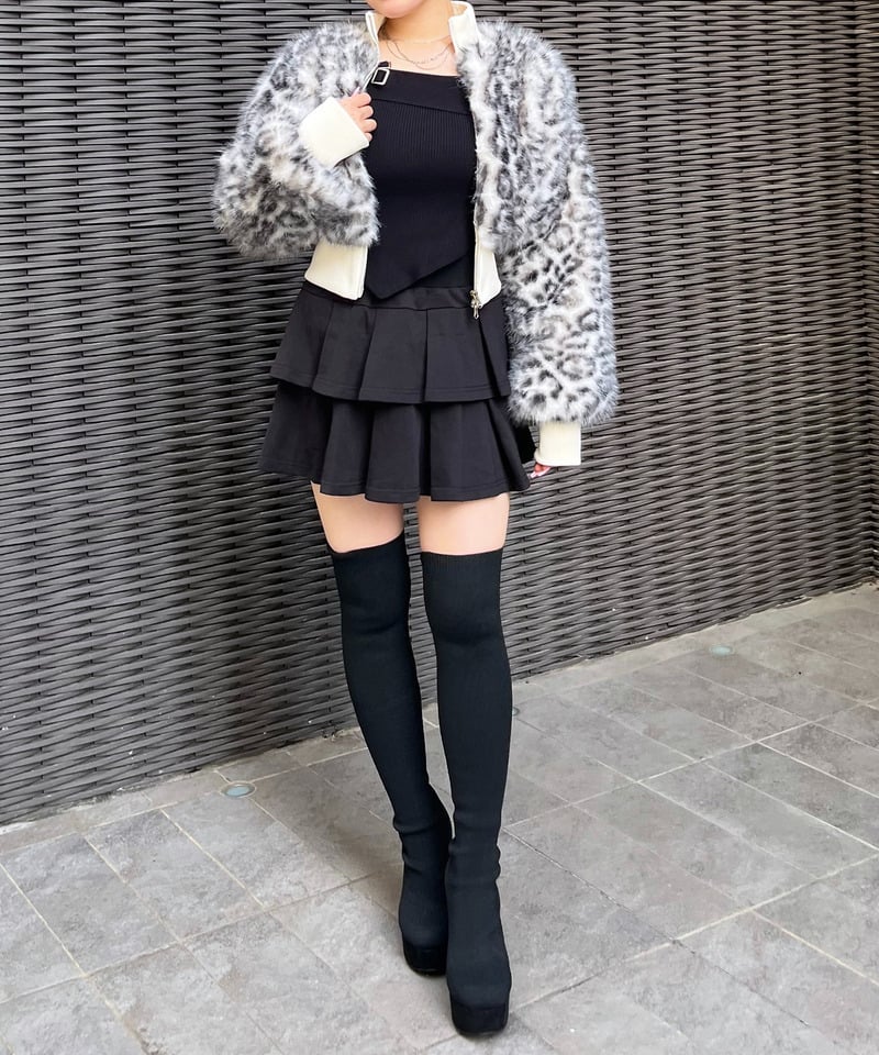 レオパファーブルゾン(F ホワイト)｜ スパイラルガール｜仙台