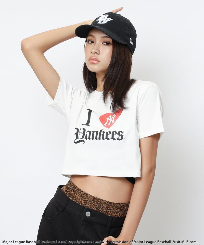 【MLB】プリントロゴTシャツ ホワイト F