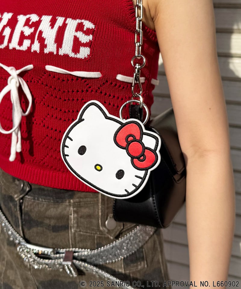 【Sanrio characters/サンリオキャラクターズ】マルチポーチハローキティ ホワイト F