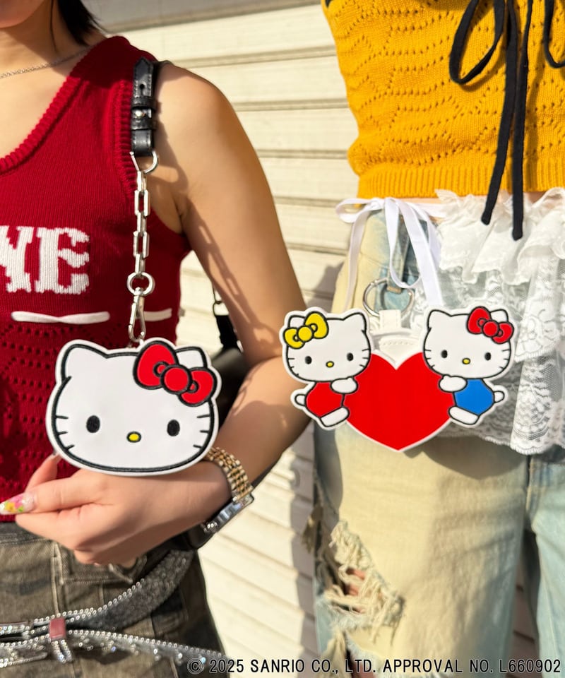 【Sanrio characters/サンリオキャラクターズ】マルチポーチハローキティ ホワイト F