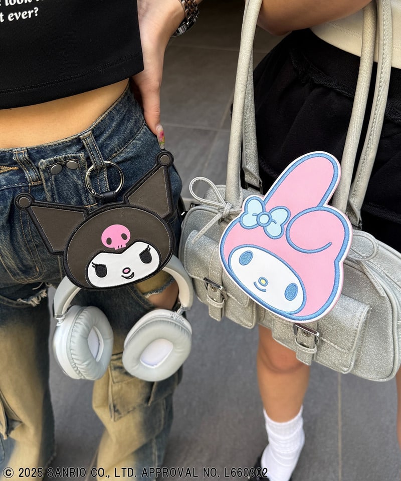 【Sanrio characters/サンリオキャラクターズ】マルチポーチ マイメロディ ピンク F