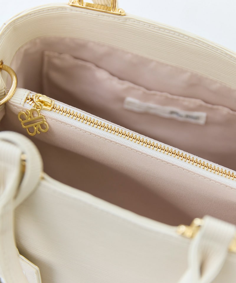 トップハンドルBAG オフホワイト F