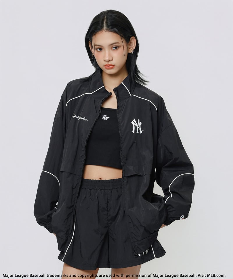 【MLB】ナイロントラックセットアップ ブラック F
