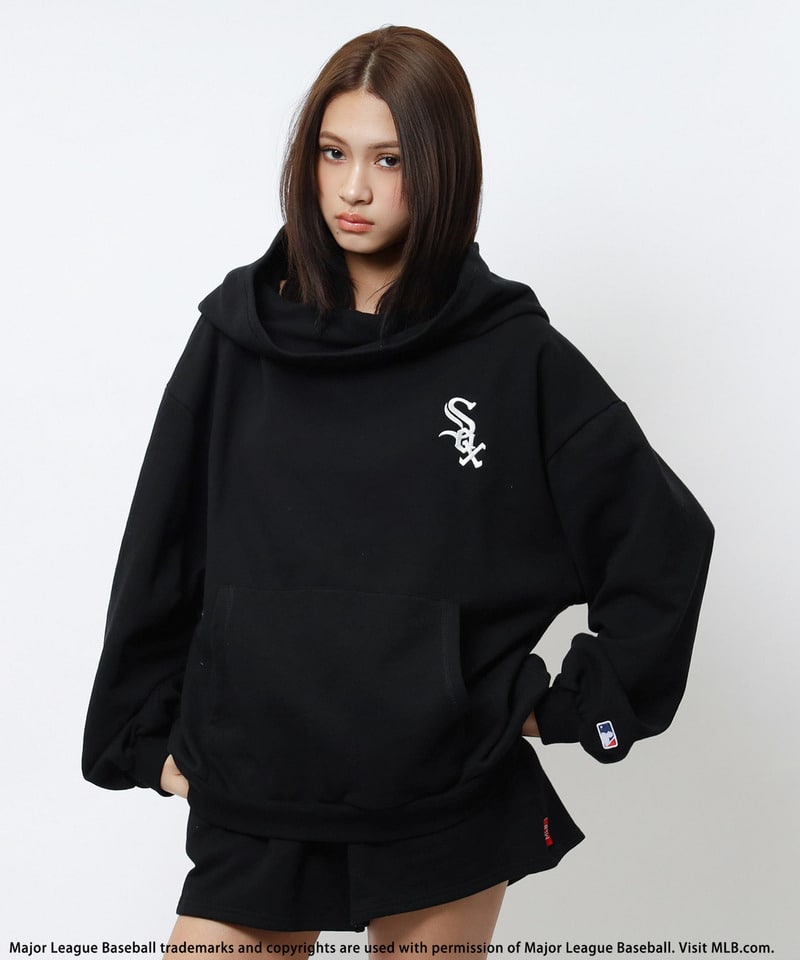 【MLB】2WAYフーディーセットアップ ブラック F