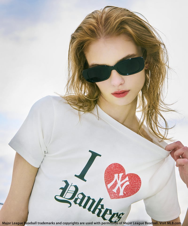 【MLB】プリントロゴTシャツ ホワイト F