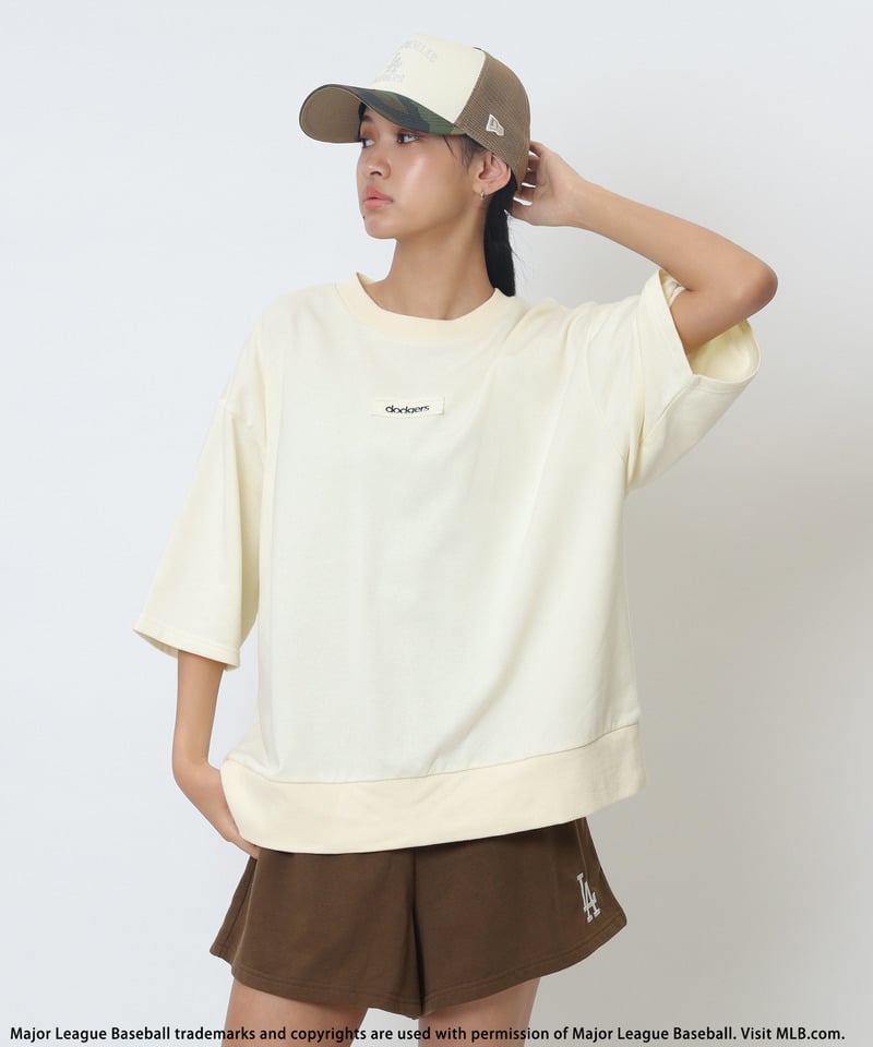 【MLB】ハーフサイズPO×ショートパンツ ブラウン系 F