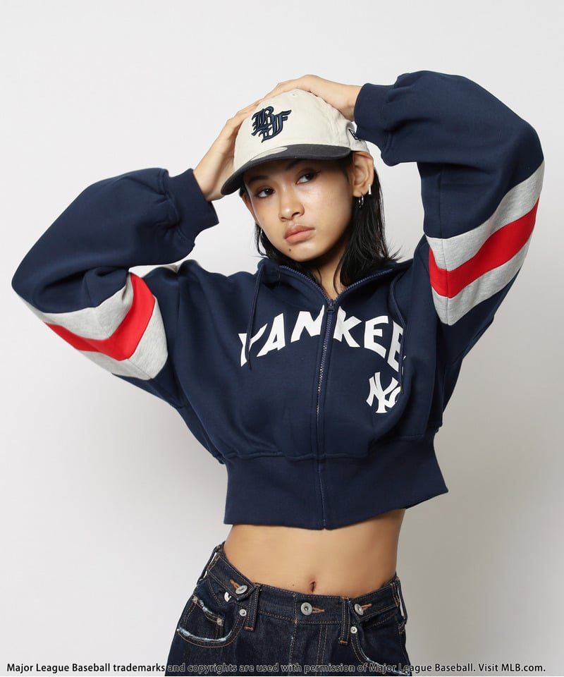 MLB】配色ロゴZIPパーカー(F ブラウン)｜ スパイラルガール｜仙台PARCO