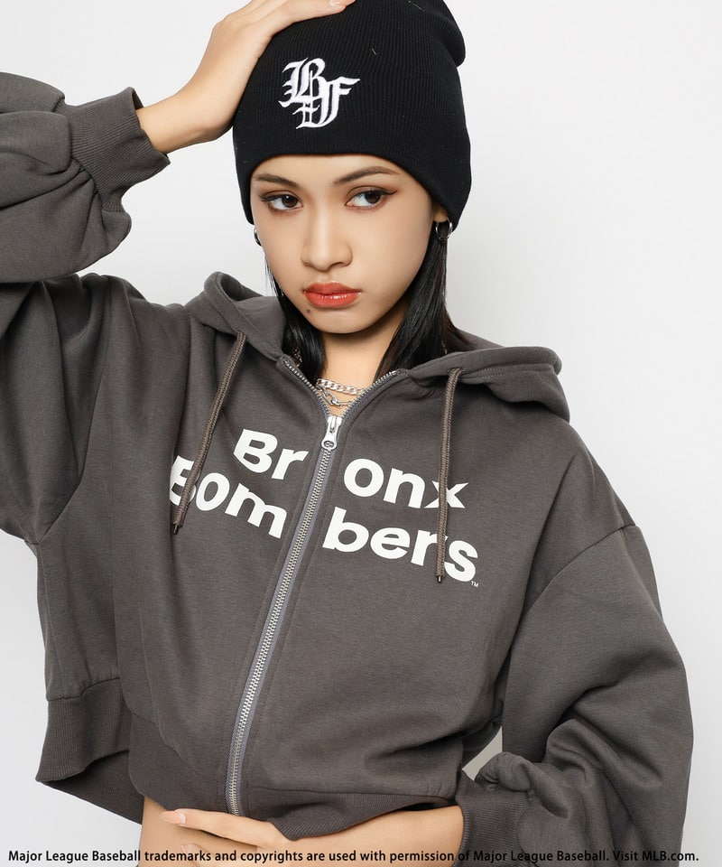 MLB】ZIPフーディーセットアップ(F グレー)｜ スパイラルガール｜仙台