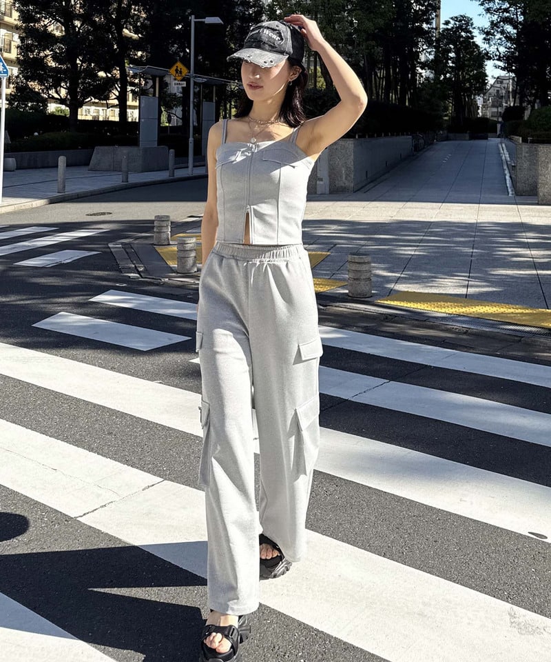 厚底スポーツサンダル ブラック S