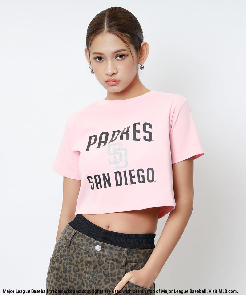 【MLB】プリントロゴTシャツ ホワイト F