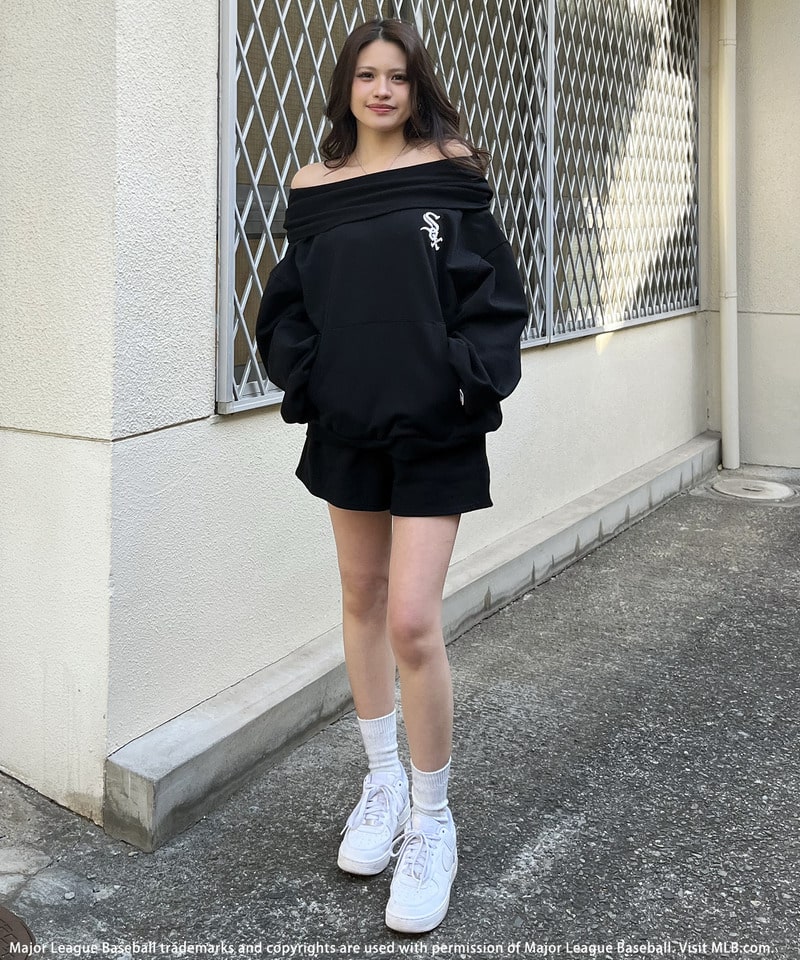 【MLB】2WAYフーディーセットアップ グレー F