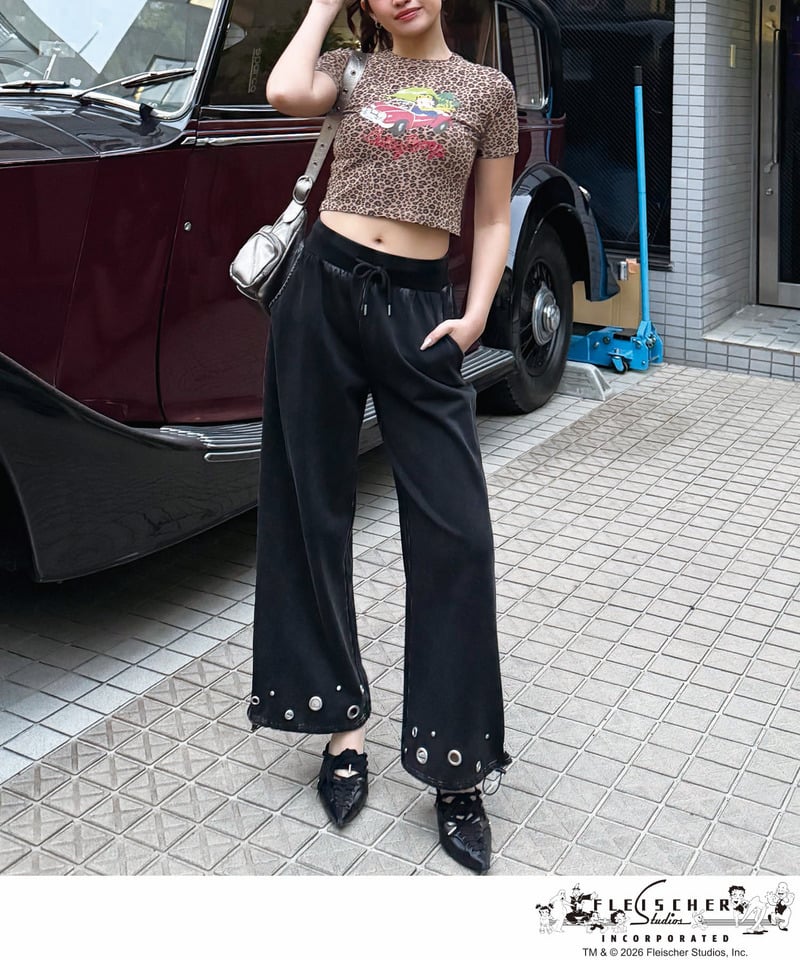 【BETTY BOOP】マイクロミニＴシャツ ホワイト F