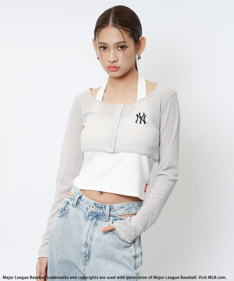 【MLB】ホルタータンクアンサンブル ブルー F