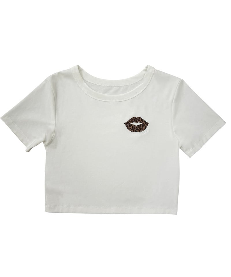 【SPIRAL LIP】マイクロミニＴシャツ ブラック F